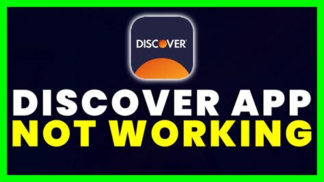 Discover App Not Working How To Fix Discover Mobile App Not Working