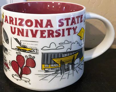 Been There Arizona State University Starbucks Mugs