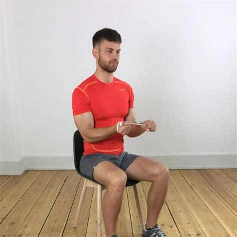 Supination III (exercise band with medium resistance)