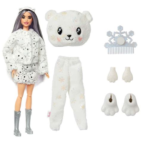 Muñeca Barbie Cutie Reveal Invierno Copo De Nieve Hjm12 Real Plaza