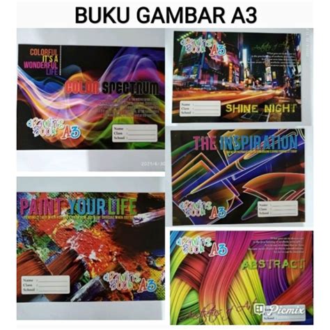 Jual BUKU GAMBAR A3 ISI 10 BUKU / BUKU GAMBAR A3 MURAH | Shopee Indonesia