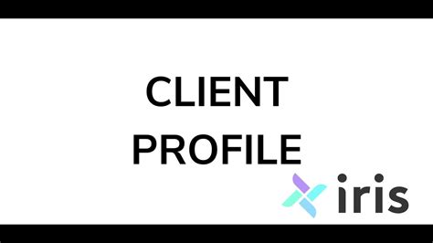 Iris Works Client Profile YouTube