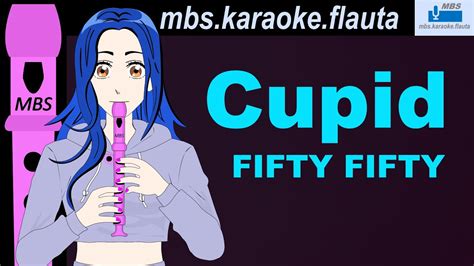 Cupid Fifty Fifty Flauta Dulce Cover By Mbs Tutorial Animado Con