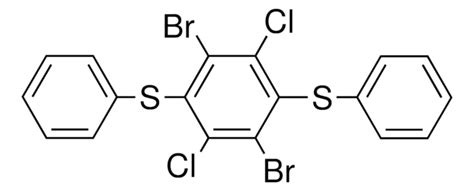 1 4 DIBROMO 2 5 DICHLORO 3 6 BIS PHENYLSULFANYL BENZENE AldrichCPR