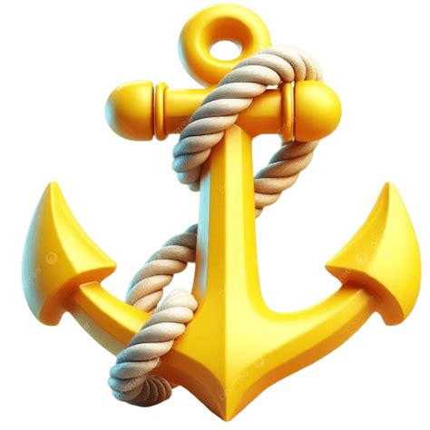 gambar clipart jangkar kuning png vektor psd  clipart
