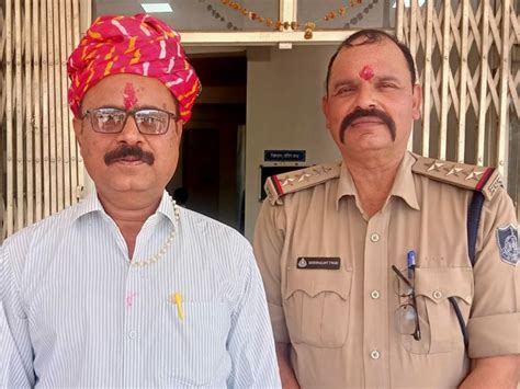 Kk Tiwari Will Be The New Police Station Officer Of Barod केके तिवारी