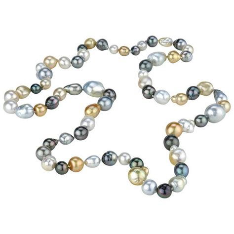 Tonga Inch Tahitian South Sea Pearl Necklace South Sea Pearl