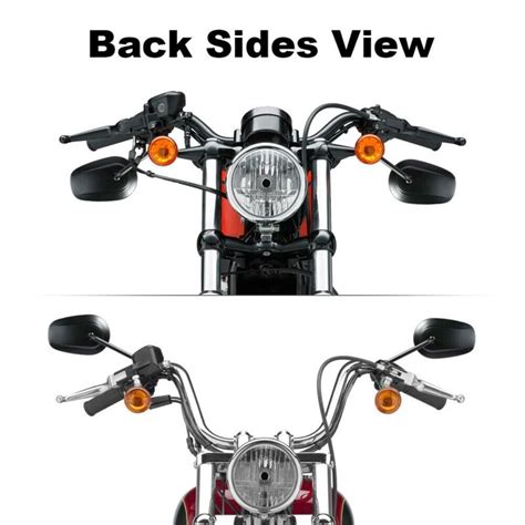 Mm De Motorrad Spiegel R Ckspiegel F R Harley Glide Road Glide Dyna