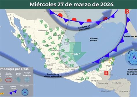 Frente Fr O Masa De Aire Fr O Se Refuerza Y Dejar Viento Fuerte