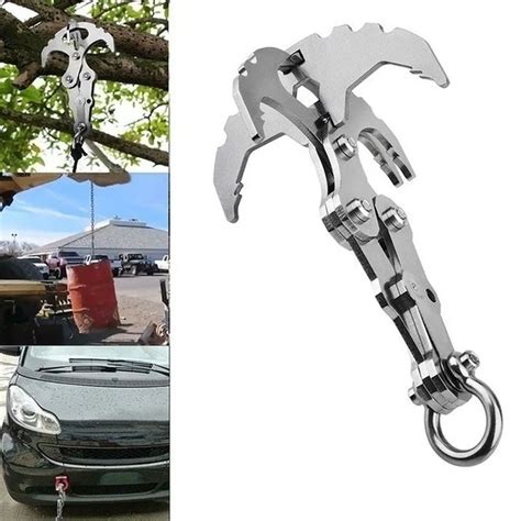 Folding Grappling Hook Multifunctional Stainless Steel Survival Outdoor