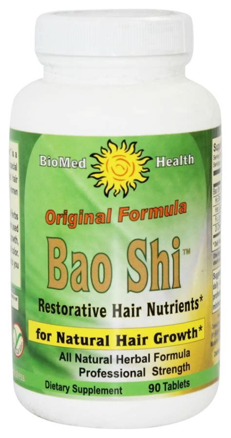 Bao Shi For Hair Original Formula 90 Tab 2015ea From Biomed Health