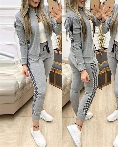 Pin By Maida Lazcano On Maida Tracksuit Women Clothes Activewear Sets