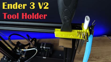 3d Printed Tool Holder For Crealıty Ender 3 V2 🧰 Youtube