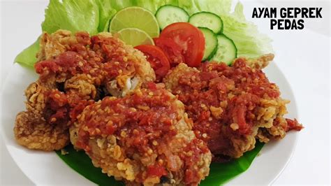 Resep Ayam Geprek Youtube