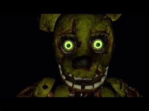 Springtrap Me Quiere Dar Un Abrazo Me Paso La Noche En Five Nigths