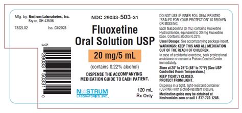 Fluoxetine By Nostrum Laboratories Inc FLUOXETINE Solution