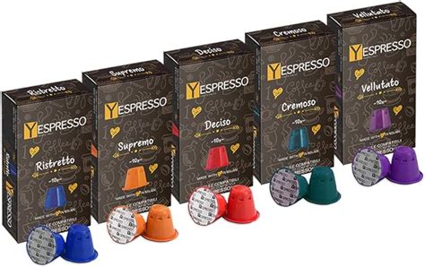 Yespresso Capsule Compatibili Con Nespresso Box Miscele