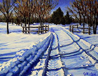 Daily Painters Of Colorado A Winters Day Daily Painter Winter Snow