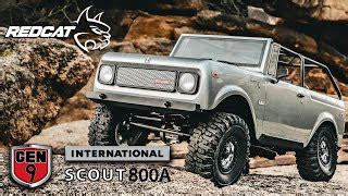 Redcat Gen9 Trail Truck 1 10 International Harvester Scout 800A