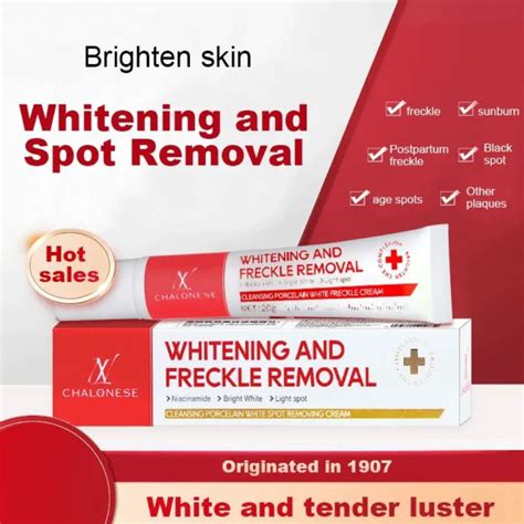 Jual CHALONESE WHITENING AND FRECKLE REMOVAL KRIM FLEK HITAM PEMUTIH