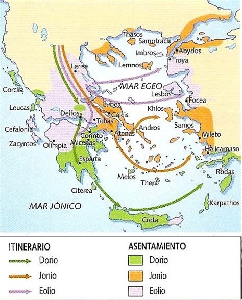 041 Grecia Esquemas Mapas Y Materiales Algargos´ Web Resumen De Arte Historia Y Geografía