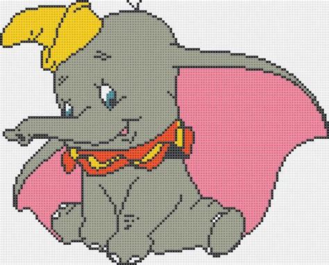 Dumbo Disney Perler Bead Pattern Facesquest