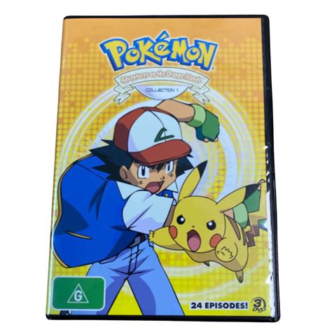 Pokémon Adventures On The Orange Island Collection One 3 Discs 24 Episodes Pal Region 4