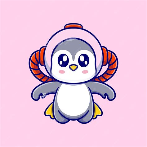 Premium Vector Cute Penguin Cartoon Icon Illustration T