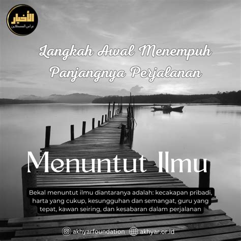 Menuntut Ilmu Akhyar Foundation