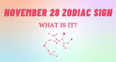 November 28 Zodiac Sign Explained | So Syncd