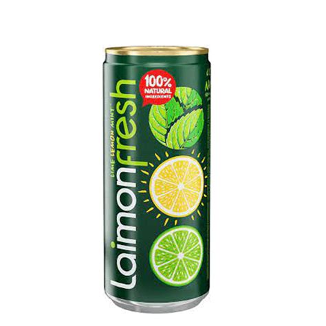 نوشیدنی گازدار Laimon fresh لایمون فرش با طعم موهیتو 330 میل ...