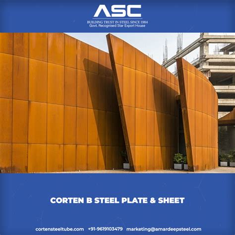 Corten B Steel Plates Sheets Supplier