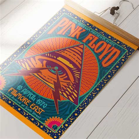 Pink Floyd Poster - Fillmore East - OtherBrick