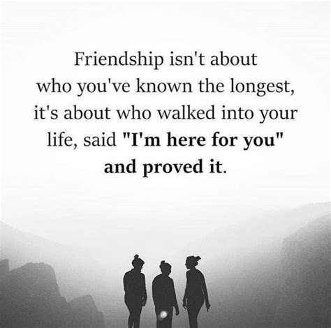 Inspirational Positive Quotes Friendship Isnt About Who Youve Known