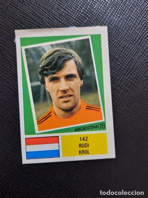 Rudi Krol Holanda Fher Argentina Mundial 1978 C Comprar Cromos De