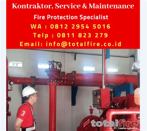 4 Sistem Fire Fighting Di Gedung Pt Totalfire Indonesia