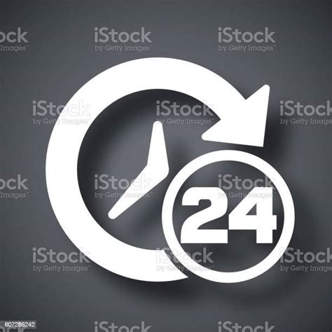 개방 시간 아이콘크기 벡터 24시간에 대한 스톡 벡터 아트 및 기타 이미지 24시간 고객 벡터 Istock