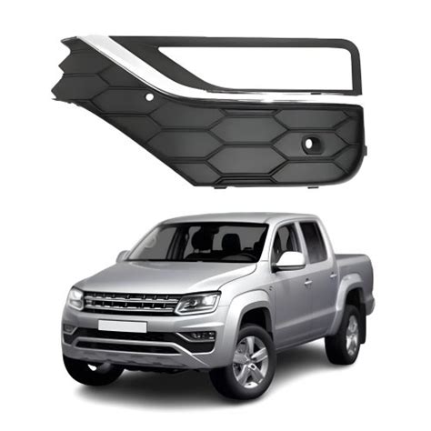 Grade p choque vw amarok 17 19 c furo c crom le Castelo Auto Peças