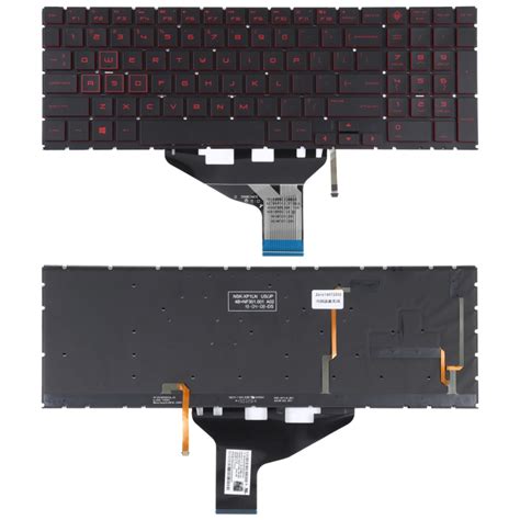 Replacement Keyboards For Hp Omen 15 Dc 15 Dh 15t Dc 17 Cb Us Version Keyboard With Red