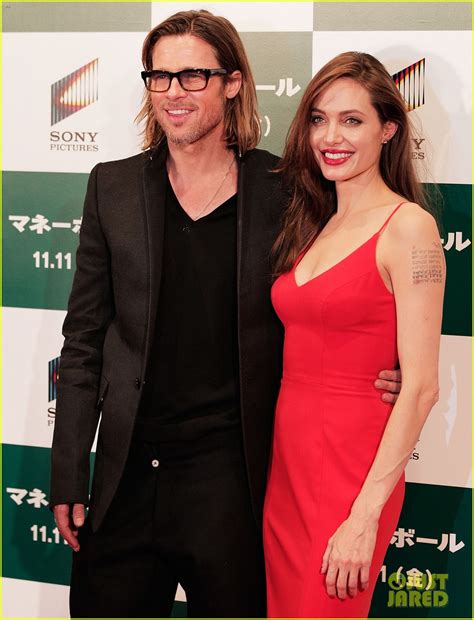 Brad Pitt & Angelina Jolie: 'Moneyball' Japan Premiere!: Photo 2598261 ...