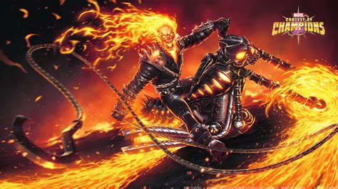 Marvel Contest Of Champions On Twitter Ghost Rider Wallpaper Ghost