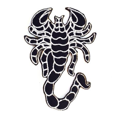 Scorpion Movie Patch Iron On Sew On Embroidered Patch Etsy