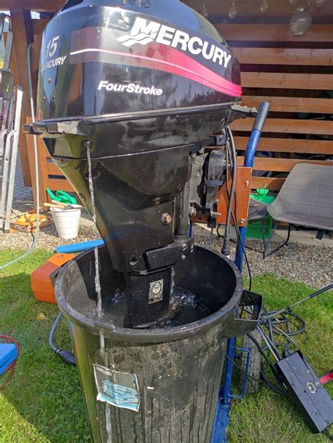 Silnik zaburtowy Mercury 15 hp stopa L 4t Nowy Sącz OLX pl