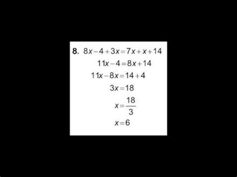 Solucion Al Ejercicio Del Algebra De Baldor Youtube