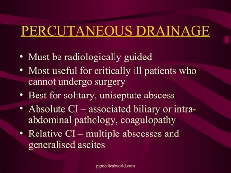 Management Of Liver Abscess Ppt