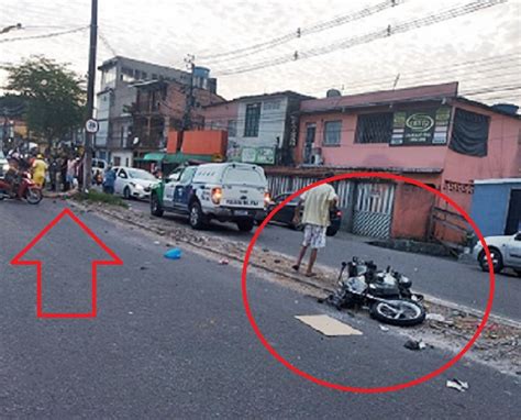 Not Cias Imagens Fortes Motociclista Morre Na Hora No Come O Da