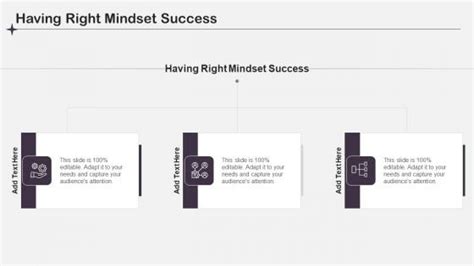 Successful Mindset Powerpoint Presentation And Slides Ppt Presentation