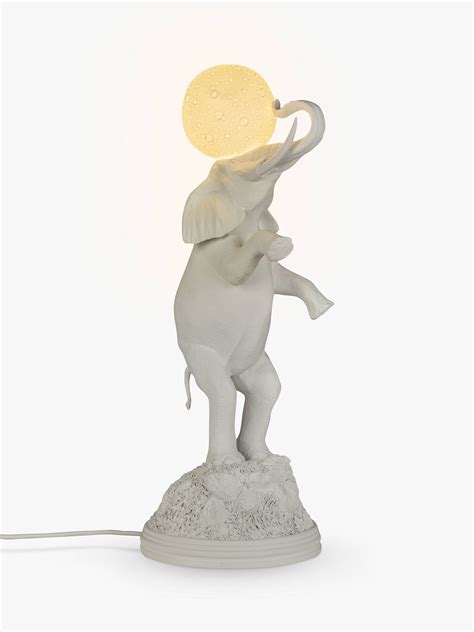 Seletti Elephant Moon Table Lamp White Moon Table Table Lamp Lamp