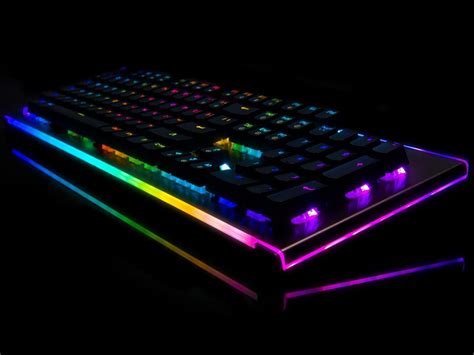 Open Box: Rosewill Mechanical Gaming Keyboard, 19 RGB Backlit Modes, Dynamic Customizable Rim ...