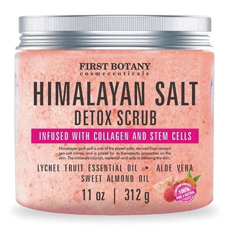 Mua First Botany Himalayan Salt Body Scrub With Collagen And Stem Cells